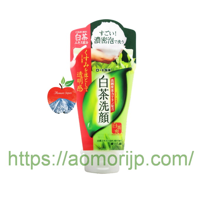 Sữa rửa mặt trà xanh Rohto Shirochasou Green Tea Foam 120g